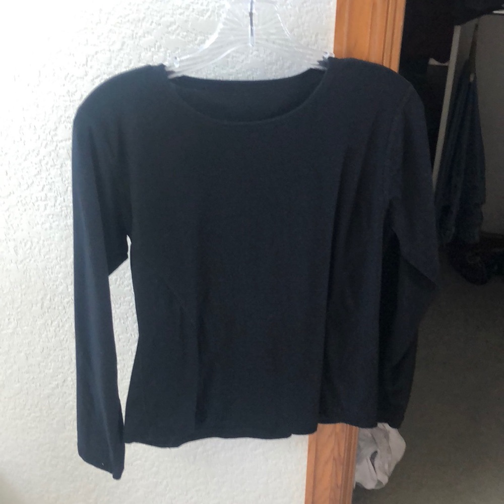Basic black long sleeve